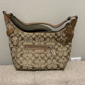 Coach Penelope signature Hobo bag and wallet